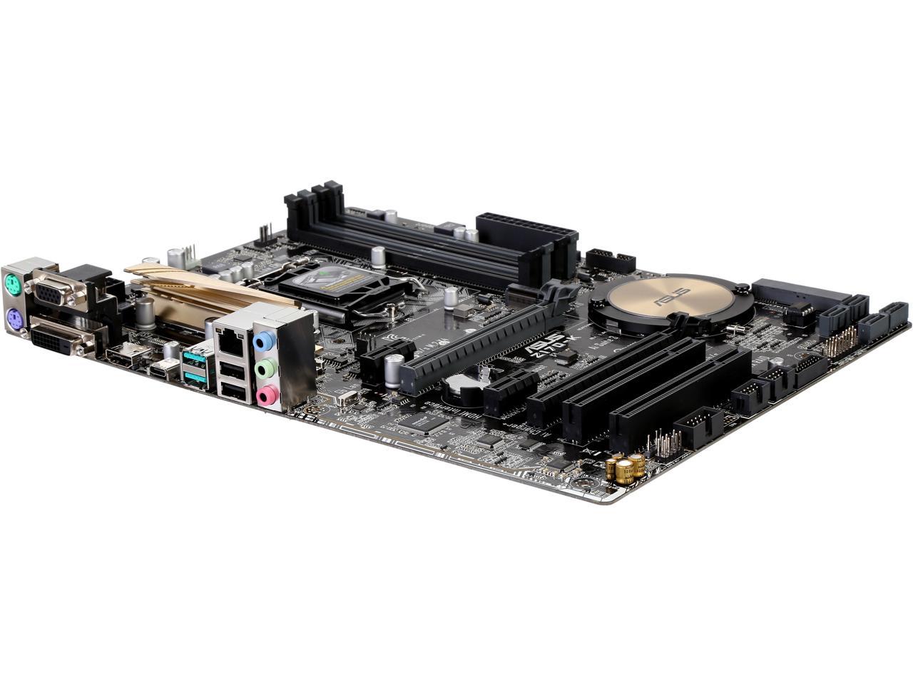 ASUS Z170-K LGA 1151 Intel Z170 HDMI SATA 6Gb/s USB 3.1 ATX Intel Motherboard