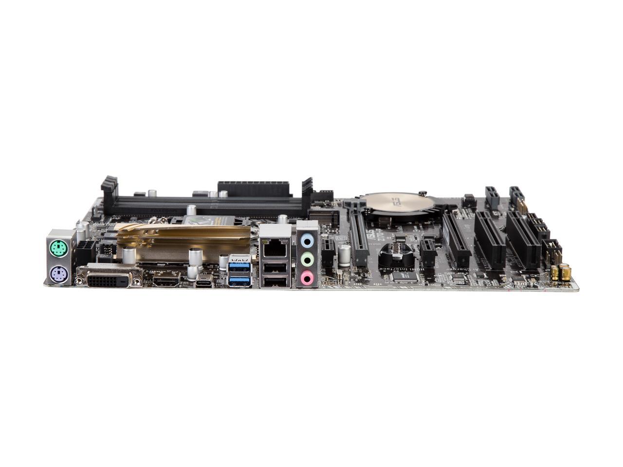 ASUS Z170-P LGA 1151 Intel Z170 HDMI SATA 6Gb/s USB 3.0 ATX Intel Motherboard