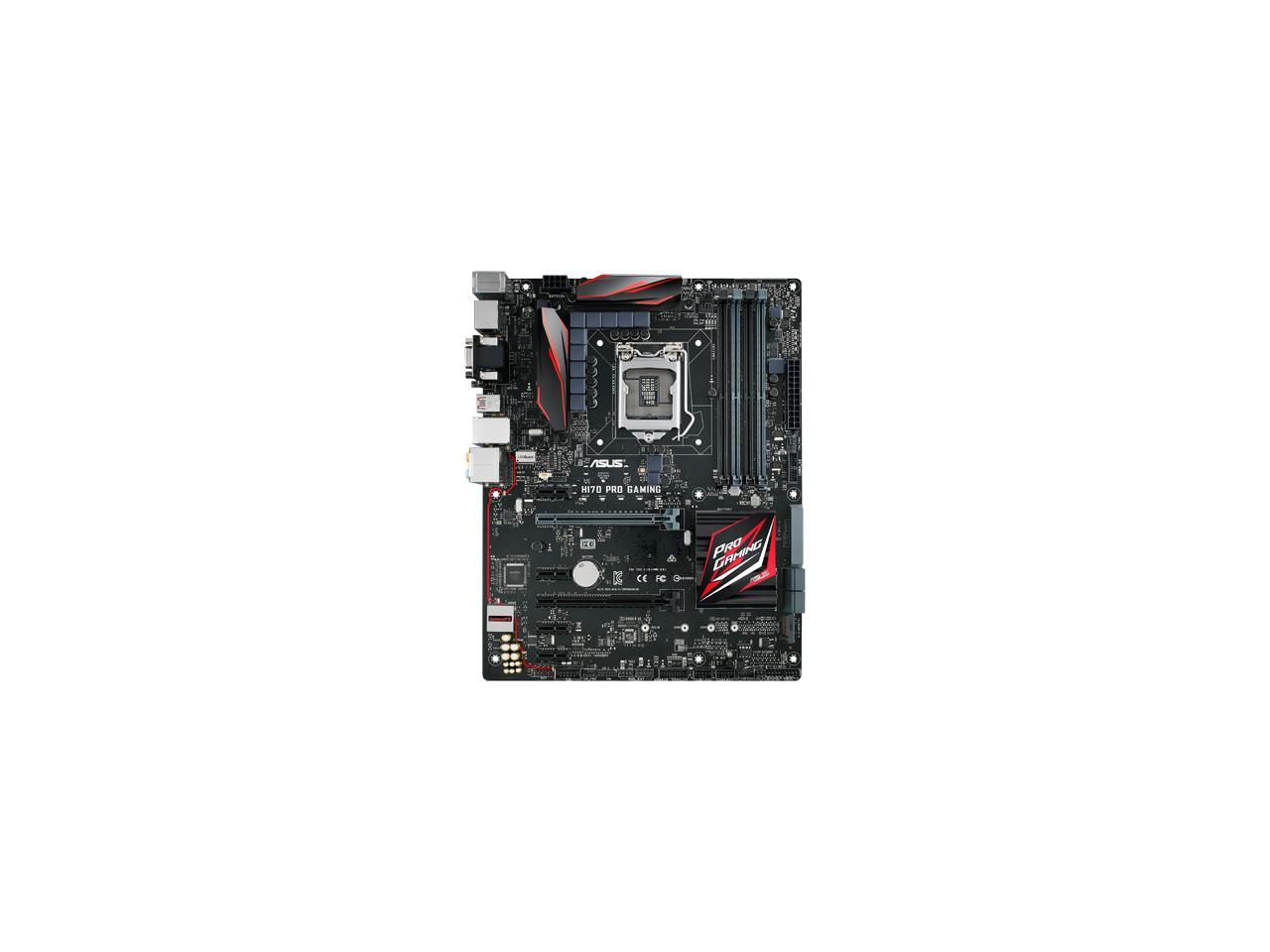 ASUS H170 PRO GAMING LGA 1151 Intel H170 HDMI SATA 6Gb/s USB 3.1 ATX Intel Motherboard