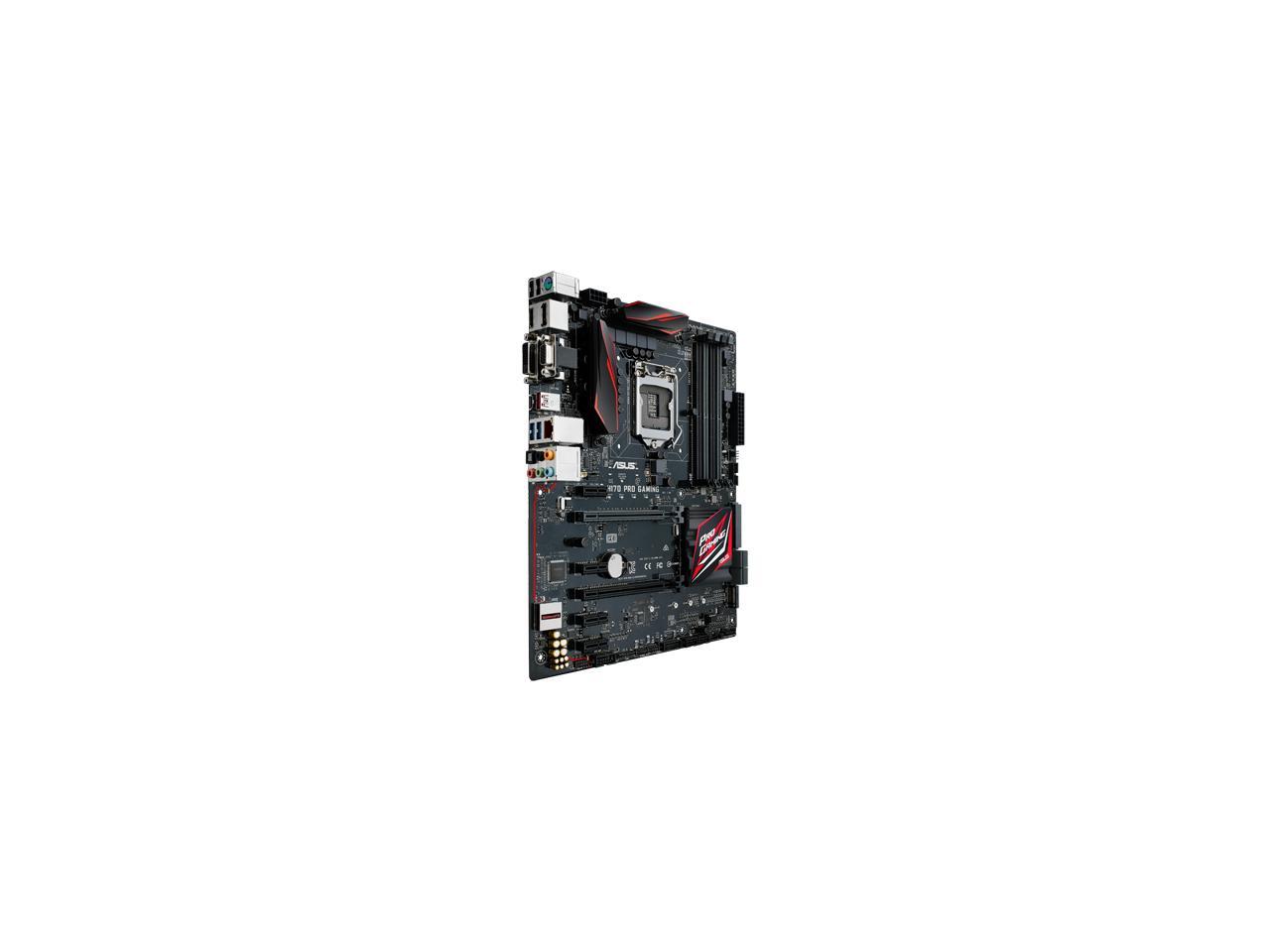 ASUS H170 PRO GAMING LGA 1151 Intel H170 HDMI SATA 6Gb/s USB 3.1 ATX Intel Motherboard