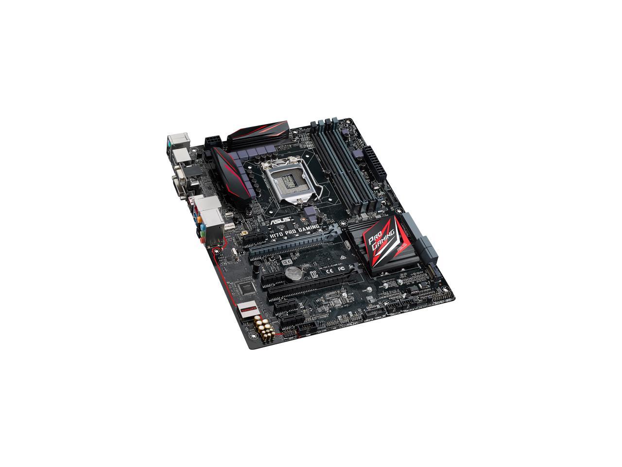 ASUS H170 PRO GAMING LGA 1151 Intel H170 HDMI SATA 6Gb/s USB 3.1 ATX Intel Motherboard