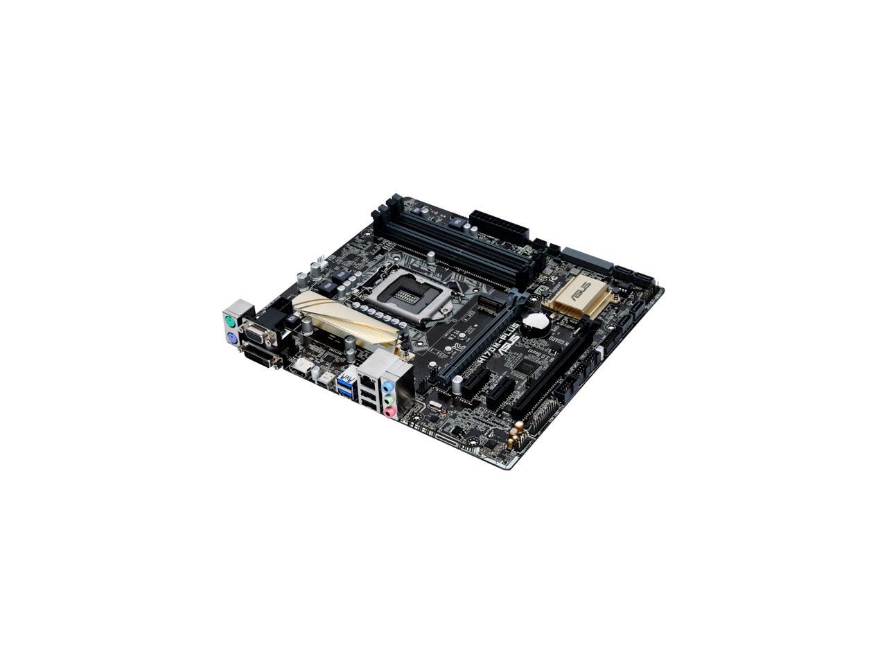 ASUS H170M-PLUS/CSM LGA 1151 Intel H170 HDMI SATA 6Gb/s USB 3.0 Micro ATX Intel Motherboard