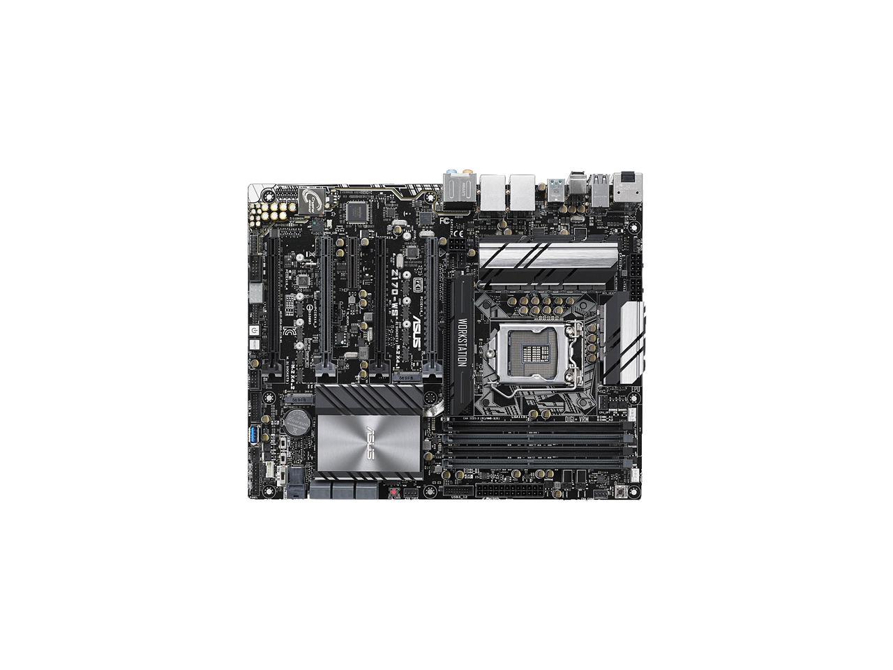 ASUS Z170-WS LGA 1151 Intel Z170 HDMI SATA 6Gb/s USB 3.1 USB 3.0 ATX Intel Motherboard
