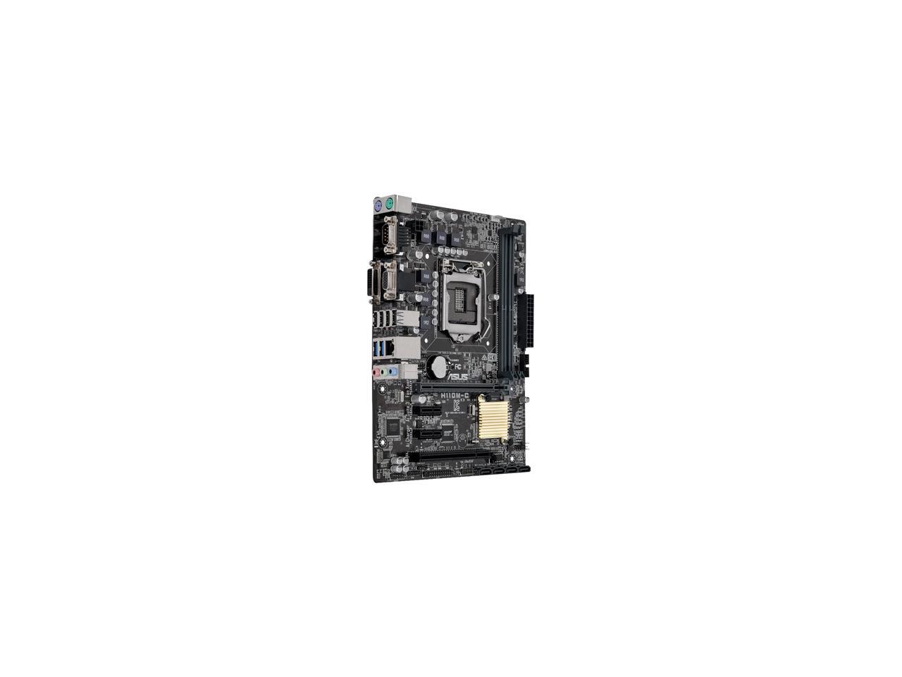 ASUS H110M-C/CSM LGA 1151 Intel H110 SATA 6Gb/s USB 3.0 uATX Intel Motherboard