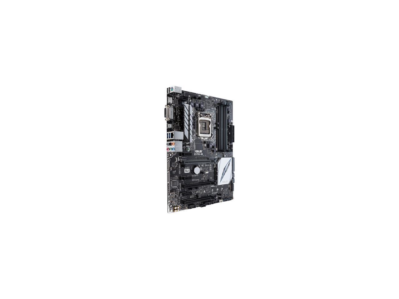 ASUS Z170-E LGA 1151 Intel Z170 HDMI SATA 6Gb/s USB 3.1 ATX Intel Motherboard