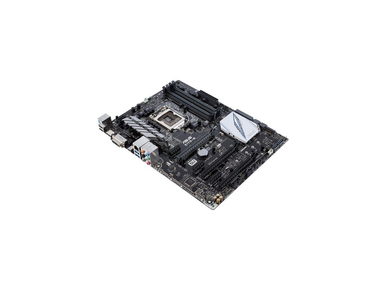 ASUS Z170-E LGA 1151 Intel Z170 HDMI SATA 6Gb/s USB 3.1 ATX Intel Motherboard