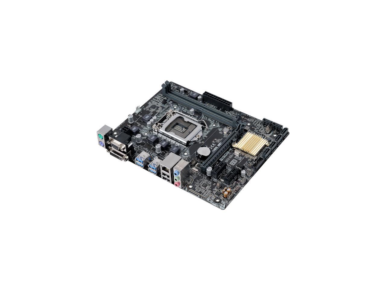 ASUS B150M-K LGA 1151 Intel B150 HDMI SATA 6Gb/s USB 3.0 Micro ATX Intel Motherboard