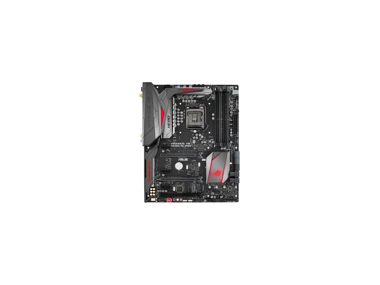ASUS ROG MAXIMUS VIII HERO ALPHA LGA 1151 Intel Z170 HDMI SATA 6Gb/s USB 3.1 USB 3.0 ATX Intel Motherboard