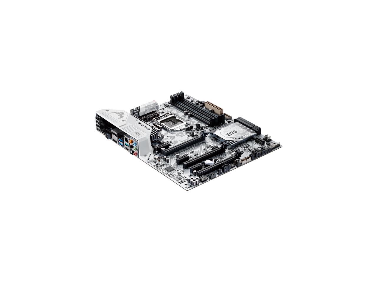 ASUS TUF SABERTOOTH Z170 S LGA 1151 Intel Z170 HDMI SATA 6Gb/s USB 3.1 USB 3.0 ATX Intel Motherboard
