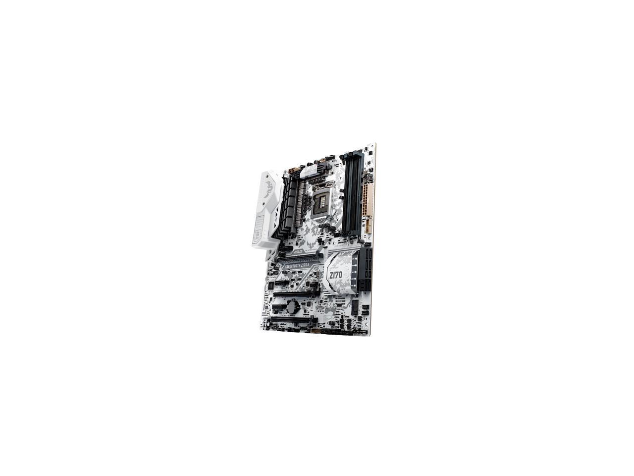 ASUS TUF SABERTOOTH Z170 S LGA 1151 Intel Z170 HDMI SATA 6Gb/s USB 3.1 USB 3.0 ATX Intel Motherboard