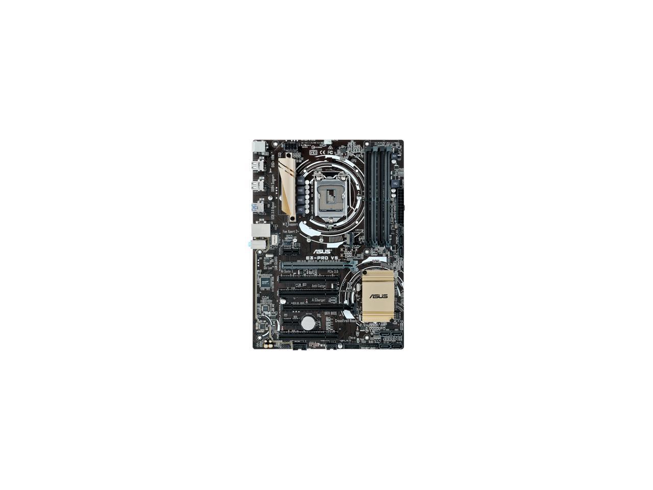 ASUS E3-PRO V5 LGA 1151 Intel C232 SATA 6Gb/s USB 3.0 ATX Intel Motherboard