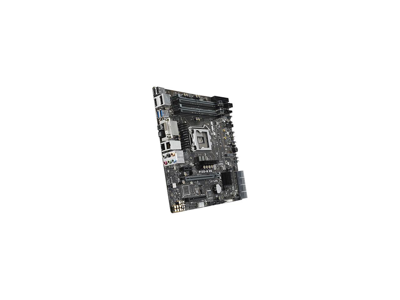 ASUS P10S-M WS LGA 1151 Intel C236 HDMI SATA 6Gb/s USB 3.0 Micro ATX Intel Motherboard
