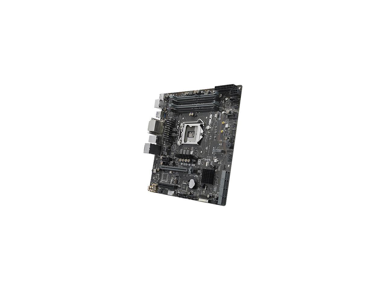 ASUS P10S-M WS LGA 1151 Intel C236 HDMI SATA 6Gb/s USB 3.0 Micro ATX Intel Motherboard