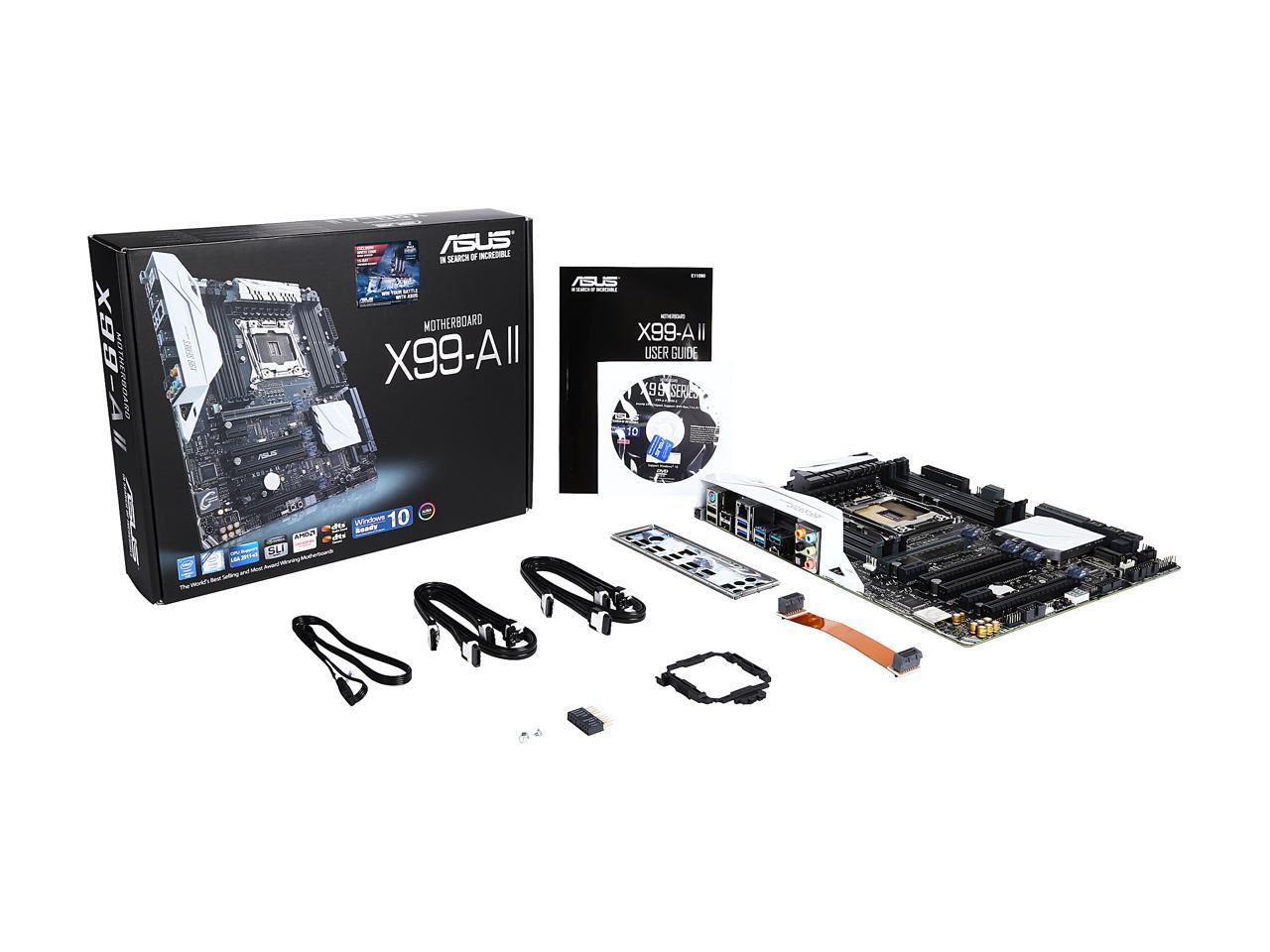 ASUS X99-A II LGA 2011-v3 Intel X99 SATA 6Gb/s USB 3.1 USB 3.0 ATX Intel Motherboard