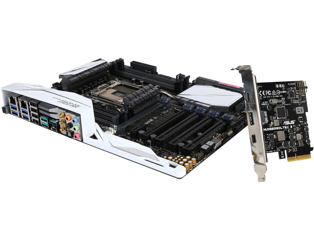 ASUS X99-DELUXE II LGA 2011-v3 Intel X99 SATA 6Gb/s USB 3.1 ATX Intel Motherboard