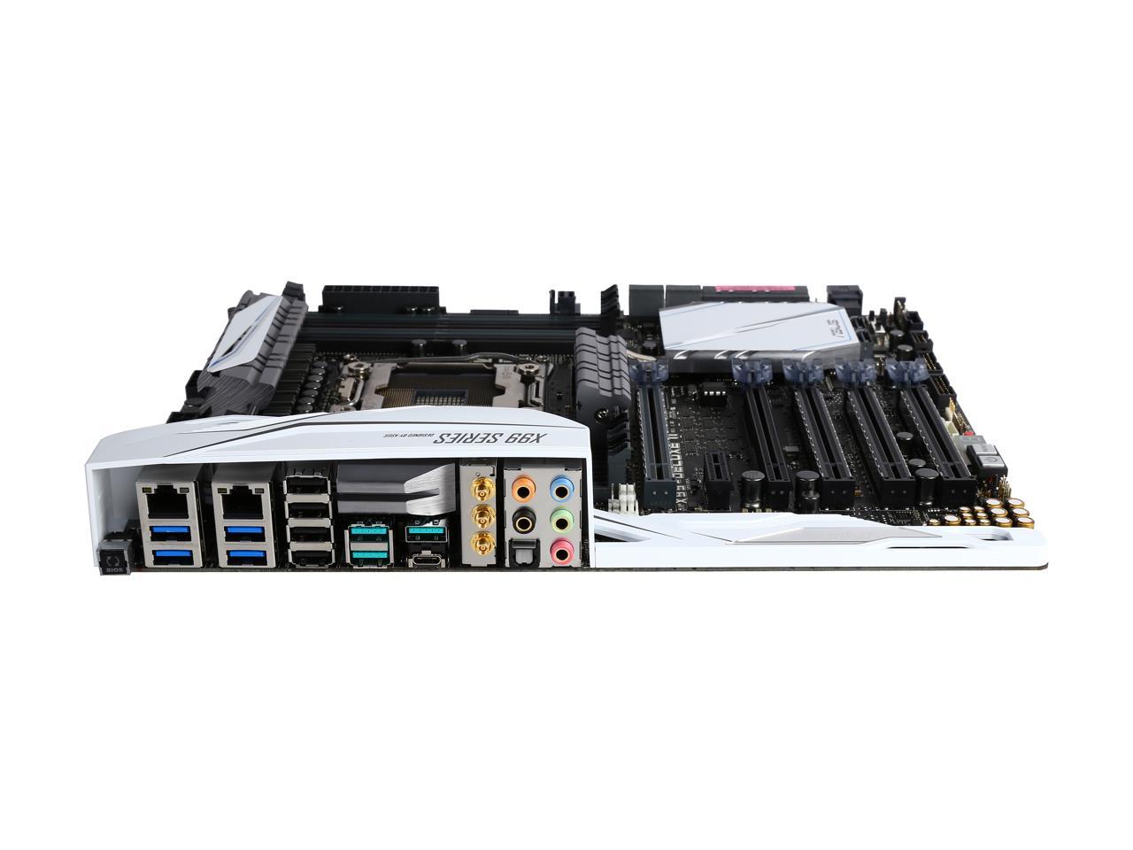 ASUS X99-DELUXE II LGA 2011-v3 Intel X99 SATA 6Gb/s USB 3.1 ATX Intel Motherboard