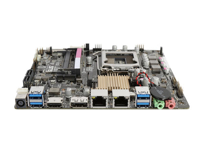 ASUS H110T/CSM LGA 1151 Intel H110 HDMI SATA 6Gb/s USB 3.1 Thin Mini-ITX Motherboards - Intel