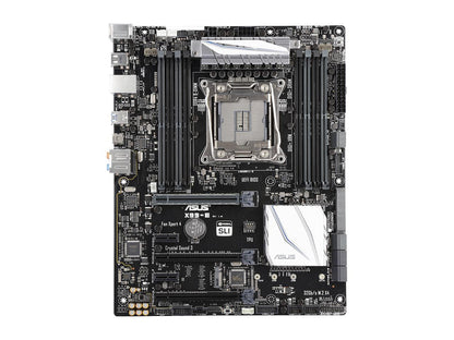 ASUS X99-E LGA 2011-v3 Intel X99 SATA 6Gb/s USB 3.1 ATX Motherboards - Intel