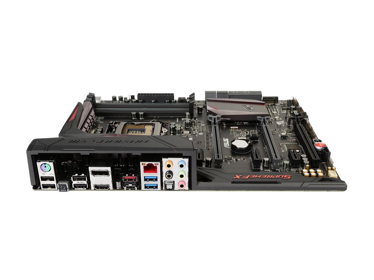 ASUS ROG MAXIMUS VIII HERO/Whetstone LGA1151 DDR4 DP HDMI M.2 USB 3.1 Z170 ATX Motherboard