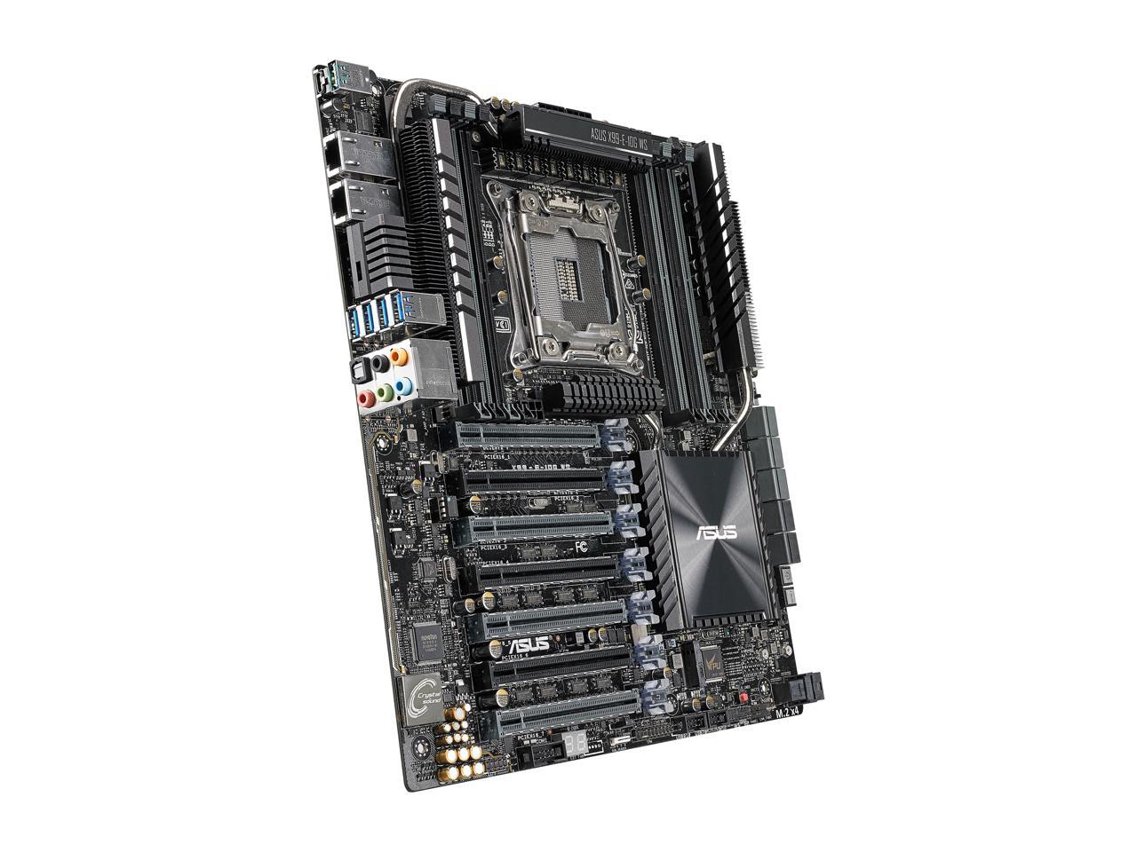 ASUS X99-E-10G WS LGA 2011-v3 Intel X99 SATA 6Gb/s USB 3.1 CEB Intel Motherboard