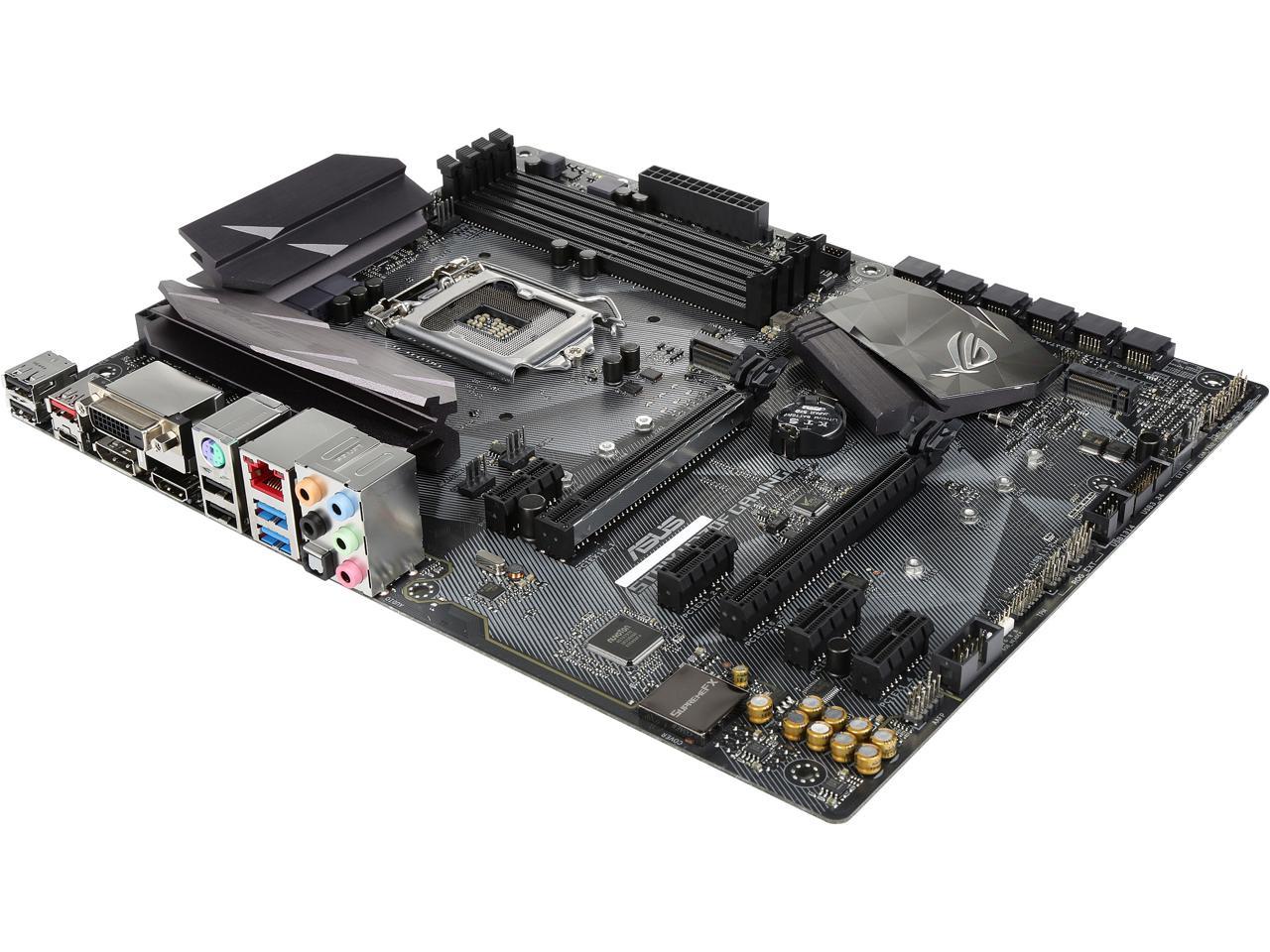 ASUS ROG STRIX H270F GAMING LGA 1151 Intel H270 HDMI SATA 6Gb/s USB 3.1 ATX Motherboards - Intel