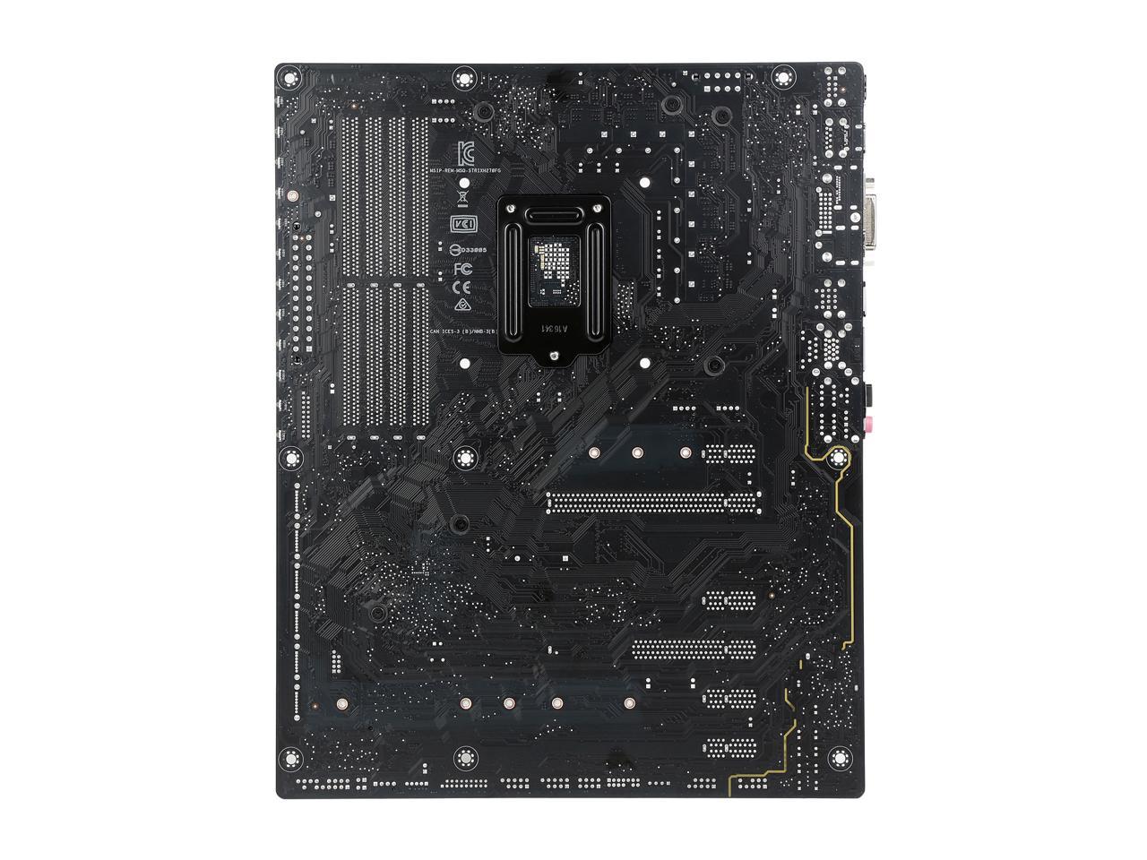 ASUS ROG STRIX H270F GAMING LGA 1151 Intel H270 HDMI SATA 6Gb/s USB 3.1 ATX Motherboards - Intel