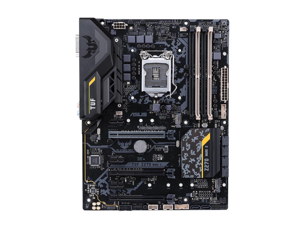 ASUS TUF Z270 Mark 2 LGA1151 DDR4 HDMI DVI M.2 USB 3.1 Z270 ATX Motherboard