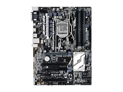 ASUS PRIME Z270-K LGA 1151 Intel Z270 HDMI SATA 6Gb/s USB 3.1 ATX Motherboards - Intel
