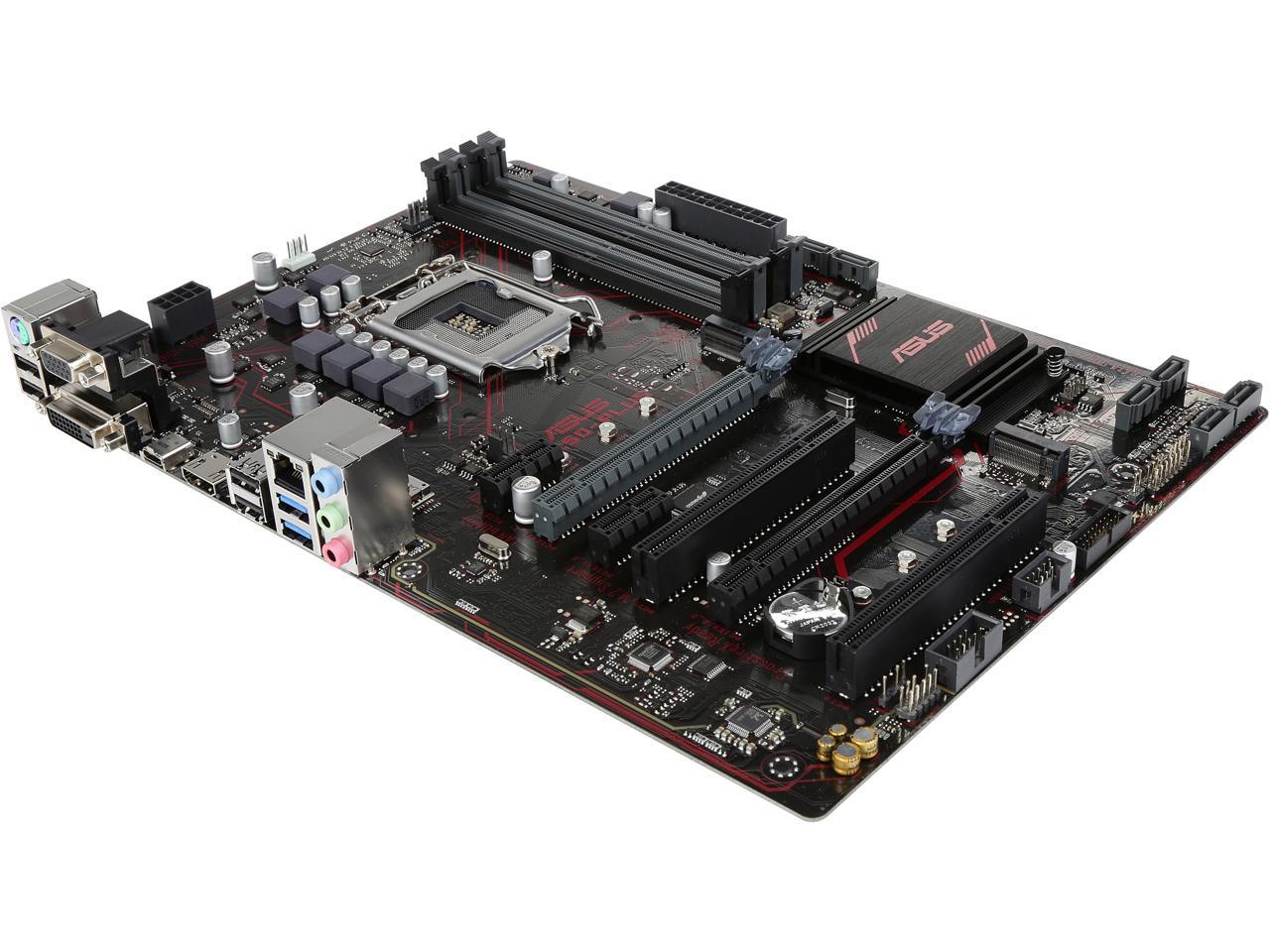 ASUS PRIME B250-PLUS LGA 1151 Intel B250 HDMI SATA 6Gb/s USB 3.0 ATX Motherboards - Intel
