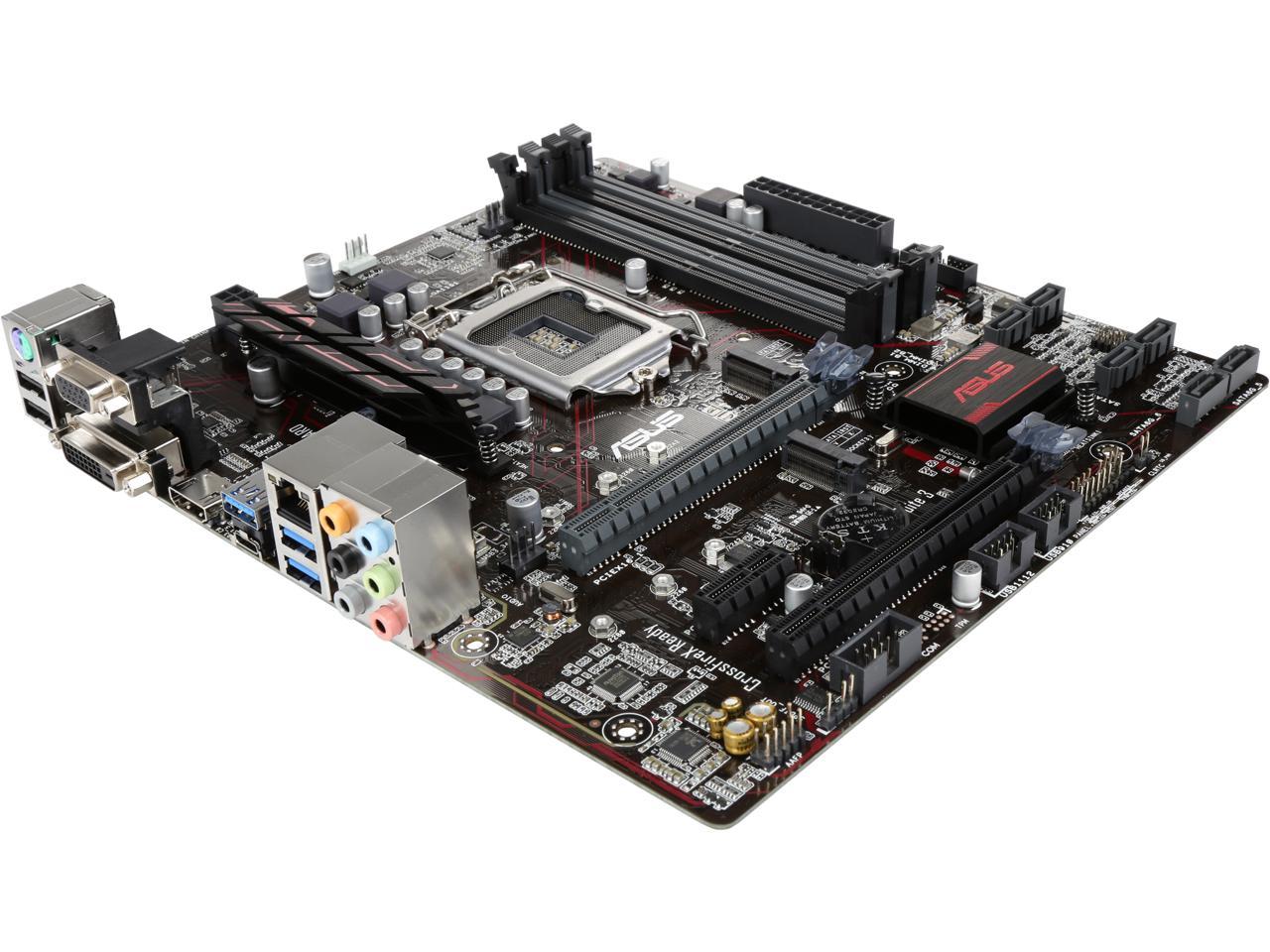 ASUS PRIME B250M-PLUS LGA 1151 Intel B250 HDMI SATA 6Gb/s USB 3.0 Micro ATX Motherboards - Intel