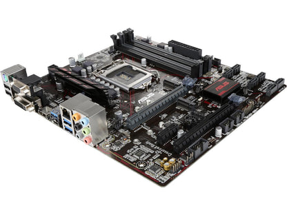 ASUS PRIME B250M-PLUS LGA 1151 Intel B250 HDMI SATA 6Gb/s USB 3.0 Micro ATX Motherboards - Intel