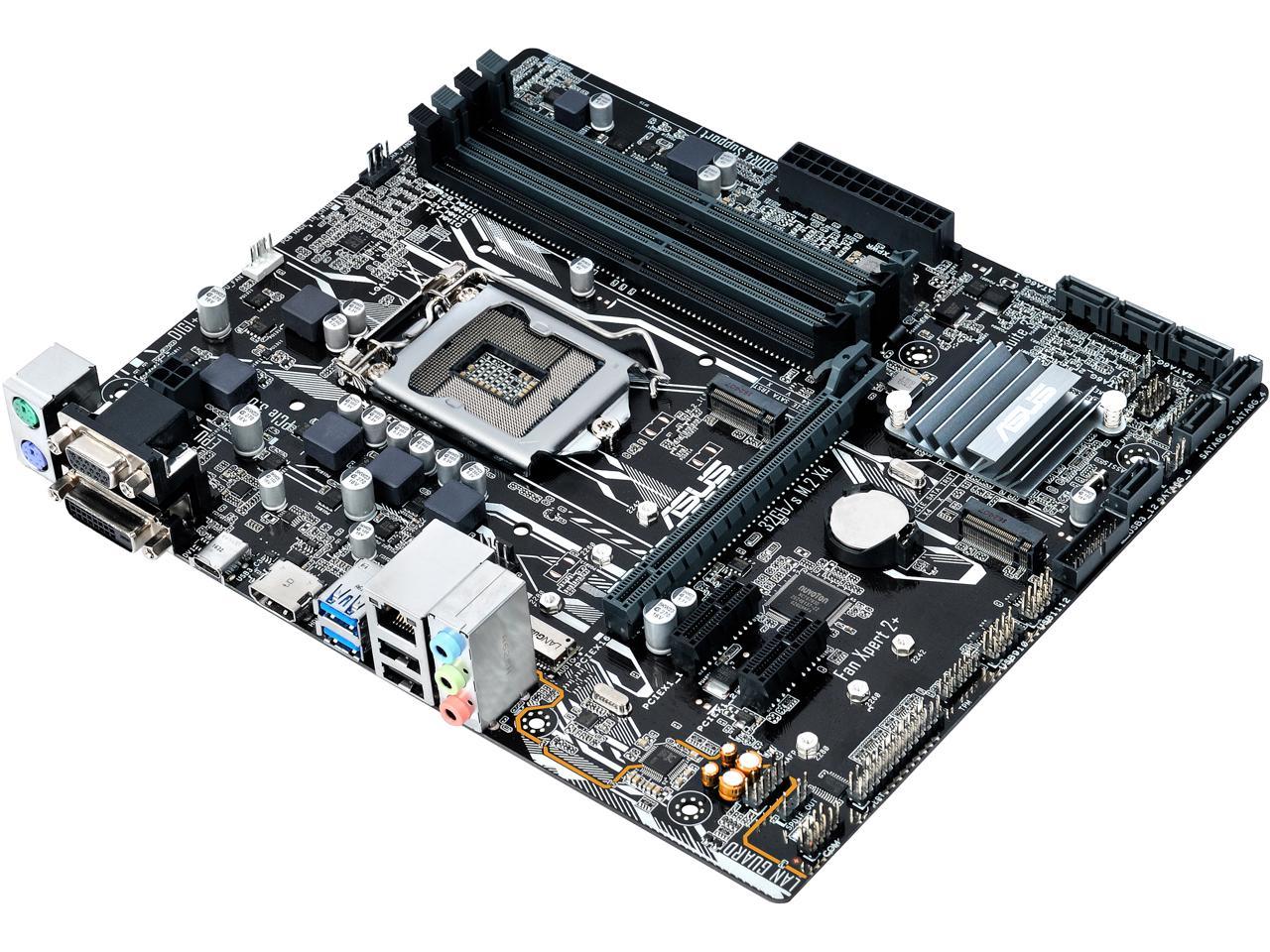 ASUS PRIME B250M-A LGA 1151 Intel B250 HDMI SATA 6Gb/s USB 3.1 Micro ATX Intel Motherboard