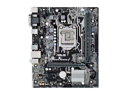 ASUS PRIME B250M-K LGA 1151 Intel B250 SATA 6Gb/s USB 3.0 Micro ATX Motherboards - Intel