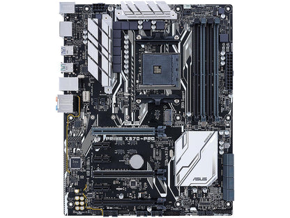 ASUS Prime X370-Pro AM4 AMD X370 SATA 6Gb/s USB 3.1 HDMI ATX Motherboards - AMD