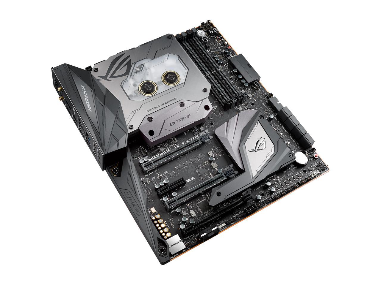 ASUS ROG Maximus IX Extreme LGA1151 DDR4 DP HDMI M.2 Z270 EATX Motherboard with Onboard AC Wifi and USB 3.1