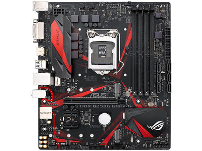 ASUS ROG STRIX B250G GAMING LGA1151 DDR4 HDMI DVI M.2 Micro-ATX Motherboard with USB 3.1