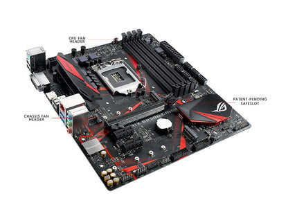 ASUS ROG STRIX B250G GAMING LGA1151 DDR4 HDMI DVI M.2 Micro-ATX Motherboard with USB 3.1