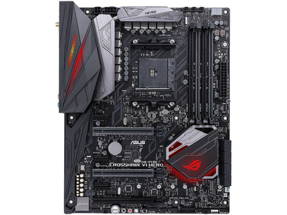 ASUS ROG CROSSHAIR VI HERO (WI-FI AC) AM4 AMD X370 SATA 6Gb/s ATX AMD Motherboard