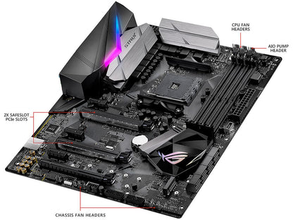 ASUS ROG STRIX X370-F GAMING AM4 AMD X370 SATA 6Gb/s ATX AMD Motherboard