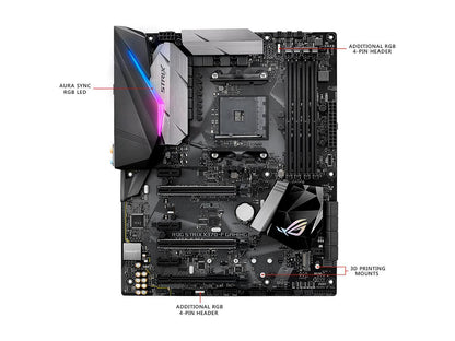 ASUS ROG STRIX X370-F GAMING AM4 AMD X370 SATA 6Gb/s ATX AMD Motherboard