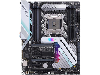 ASUS PRIME X299-A LGA2066 DDR4 M.2 USB 3.1 X299 ATX Motherboard for Intel Core i9 and i7 X-Series Processors
