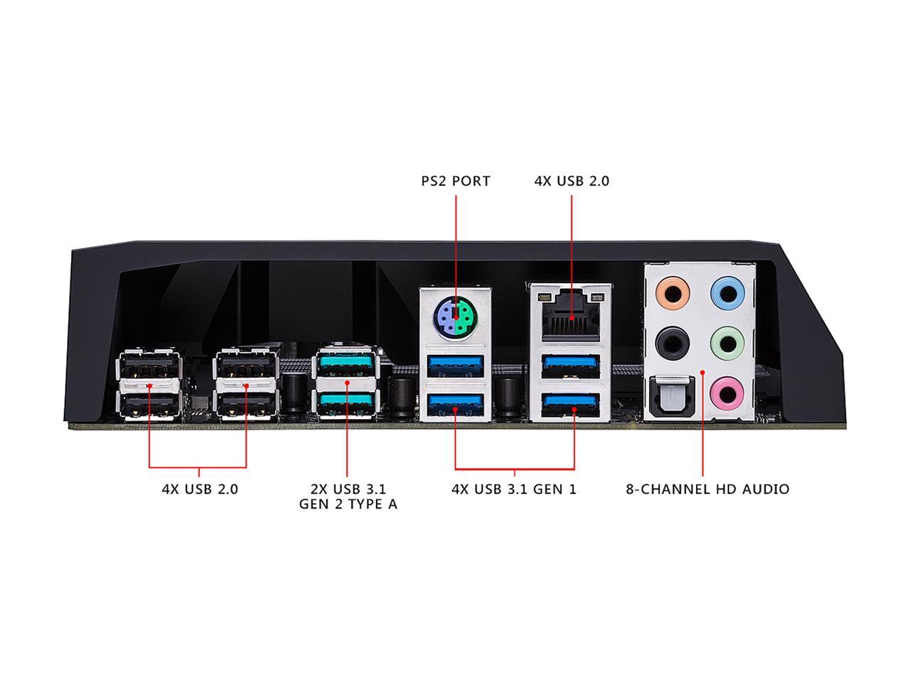 ASUS TUF X299 MARK 2 LGA2066 DDR4 M.2 USB 3.1 X299 ATX Motherboard for Intel Core i9 and i7 X-Series Processors