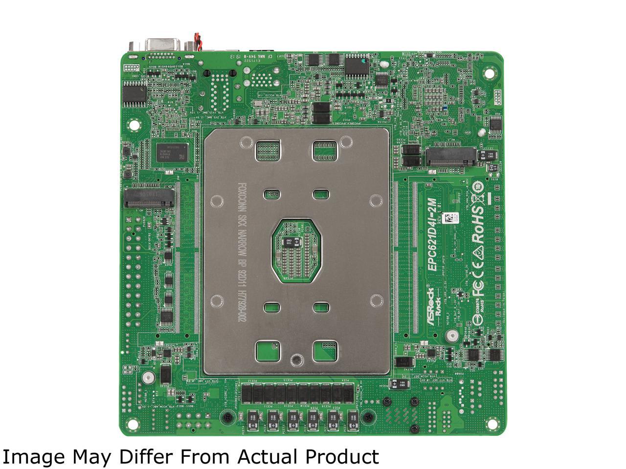 ASRock EPC621D4I-2M Mini-ITX Server Motherboard LGA3647 Intel C621 with 2 x M.2