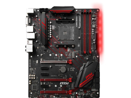 MSI PERFORMANCE GAMING X470 GAMING PLUS AM4 AMD X470 SATA 6Gb/s USB 3.1 HDMI ATX AMD Motherboard