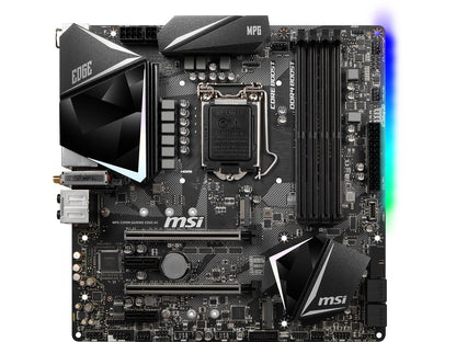 MSI MPG Z390M GAMING EDGE AC LGA 1151 (300 Series) Intel Z390 HDMI SATA 6Gb/s USB 3.1 Micro ATX Intel Motherboard