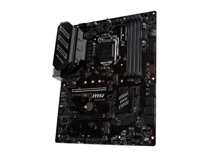 MSI PRO Z390-A PRO LGA 1151 (300 Series) Intel Z390 SATA 6Gb/s USB 3.1 ATX Intel Motherboard