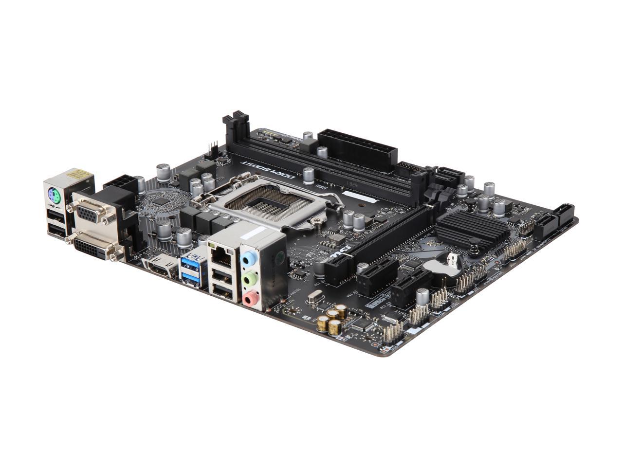 MSI PRO H310M PRO-VDH PLUS LGA 1151 (300 Series) Intel H310 HDMI SATA 6Gb/s USB 3.1 Micro ATX Intel Motherboard