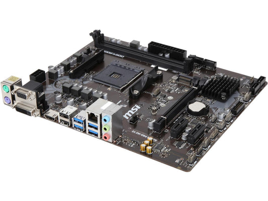 MSI PRO A320M PRO-M2 V2 AM4 AMD A320 SATA 6Gb/s USB 3.1 HDMI Micro ATX AMD Motherboard
