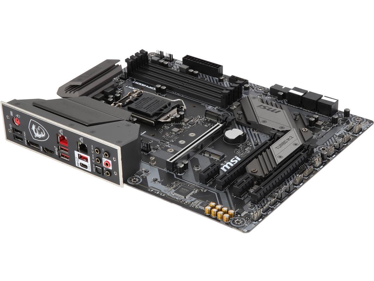 MSI MAG Z390 TOMAHAWK LGA 1151 (300 Series) Intel Z390 SATA 6Gb/s ATX Intel Motherboard