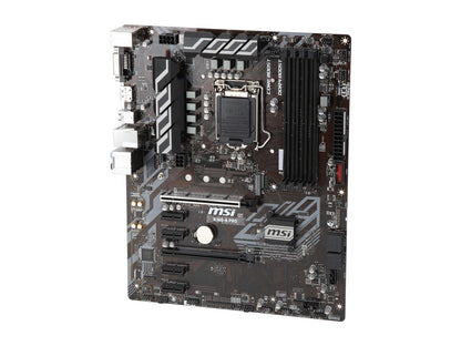 MSI PRO B360-A PRO LGA 1151 (300 Series) Intel B360 SATA 6Gb/s ATX Intel Motherboard